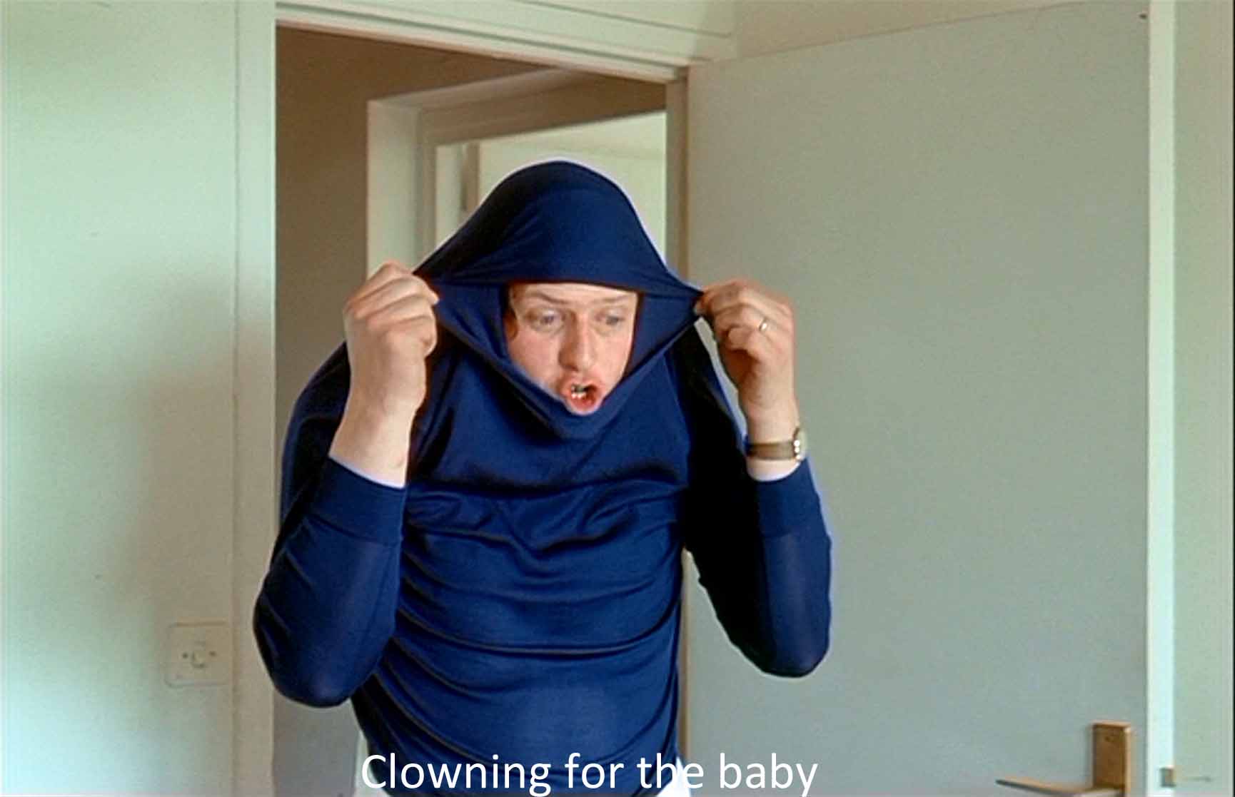 Clowning for the baby
