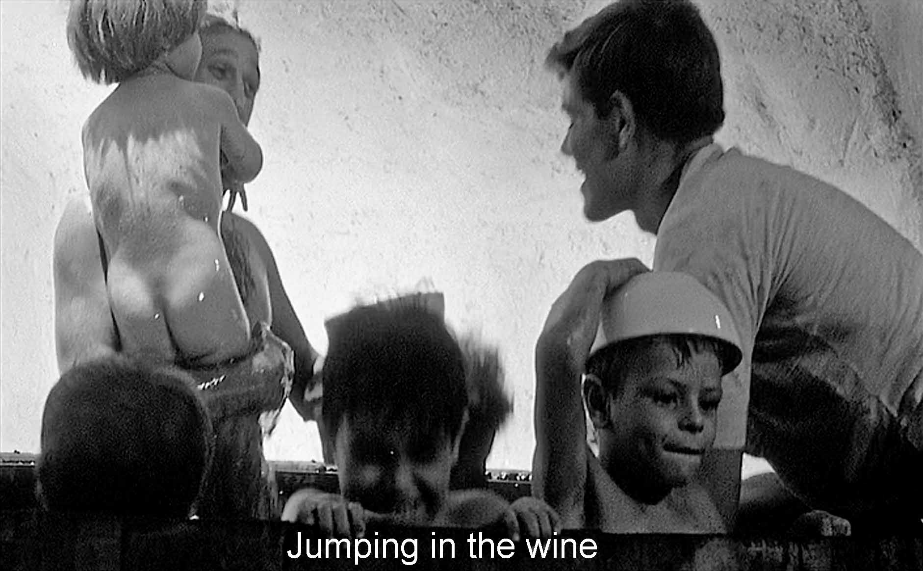 Jumping in the wine