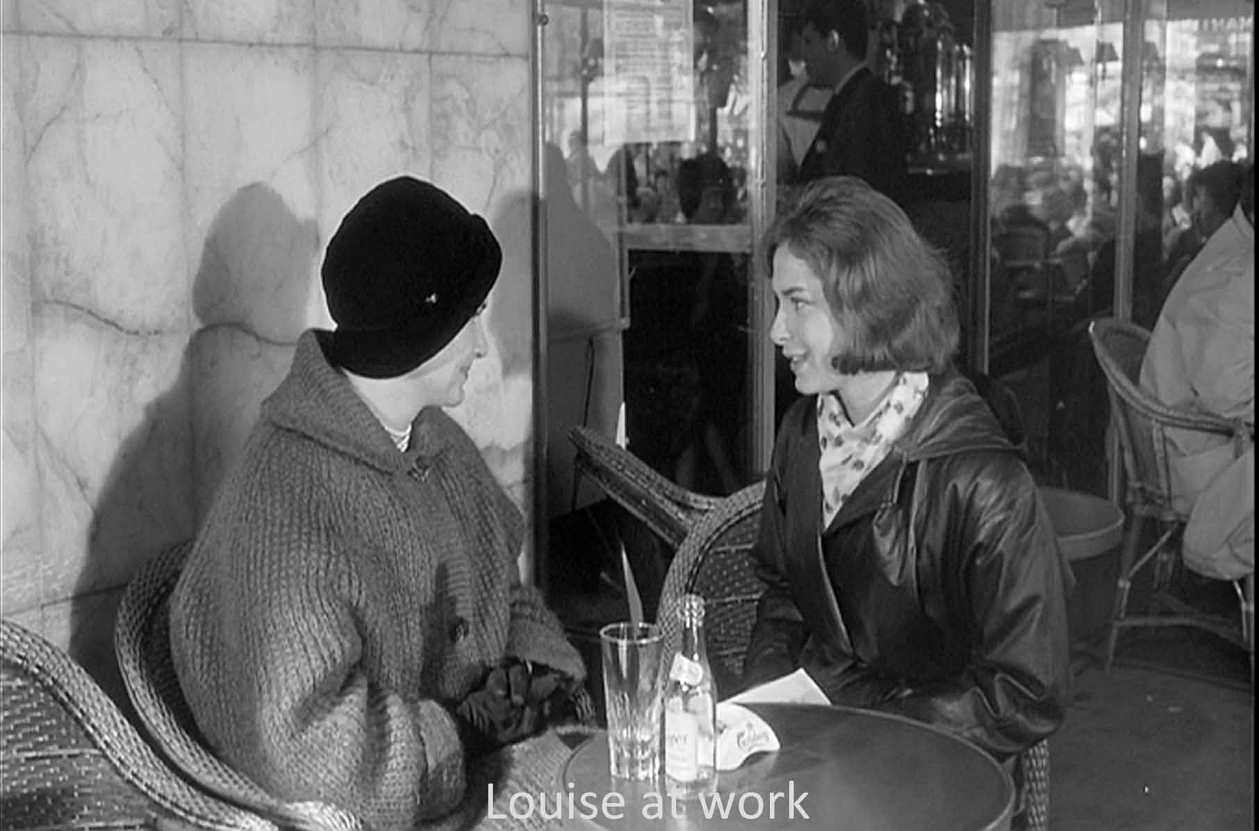 Louise at work